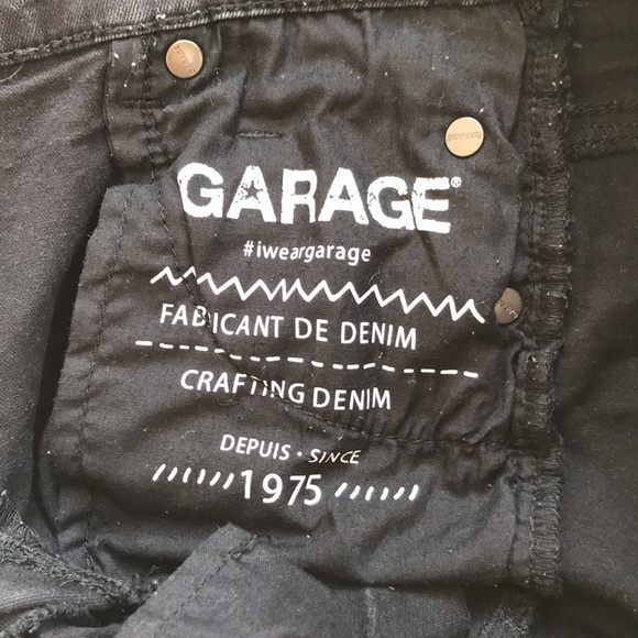 Garage high rise jean shorts stretch - Picture 5 of 8